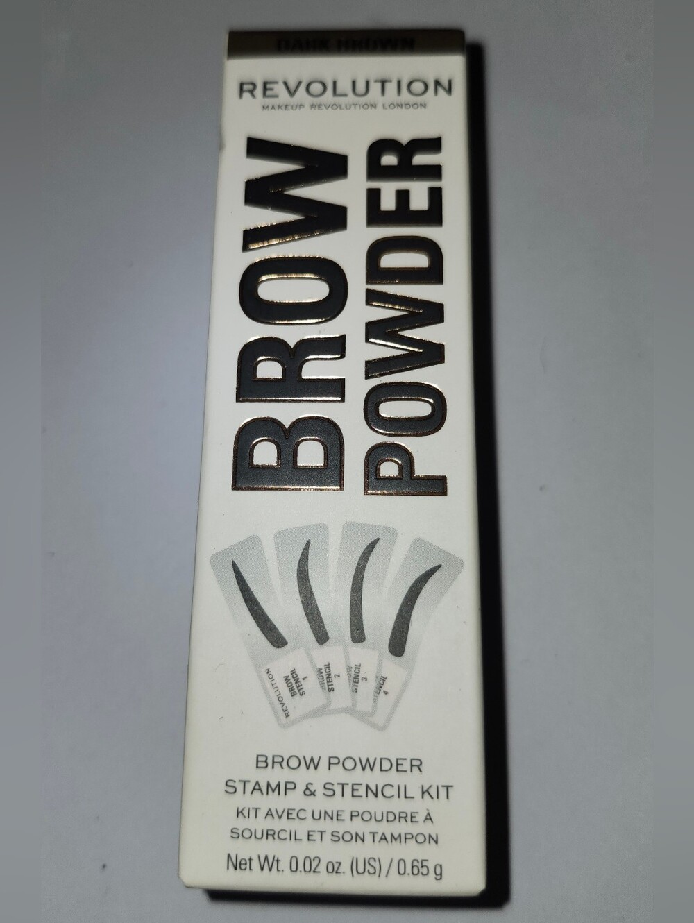Revolution Brow Powder Stamp & Stencil Kit - New